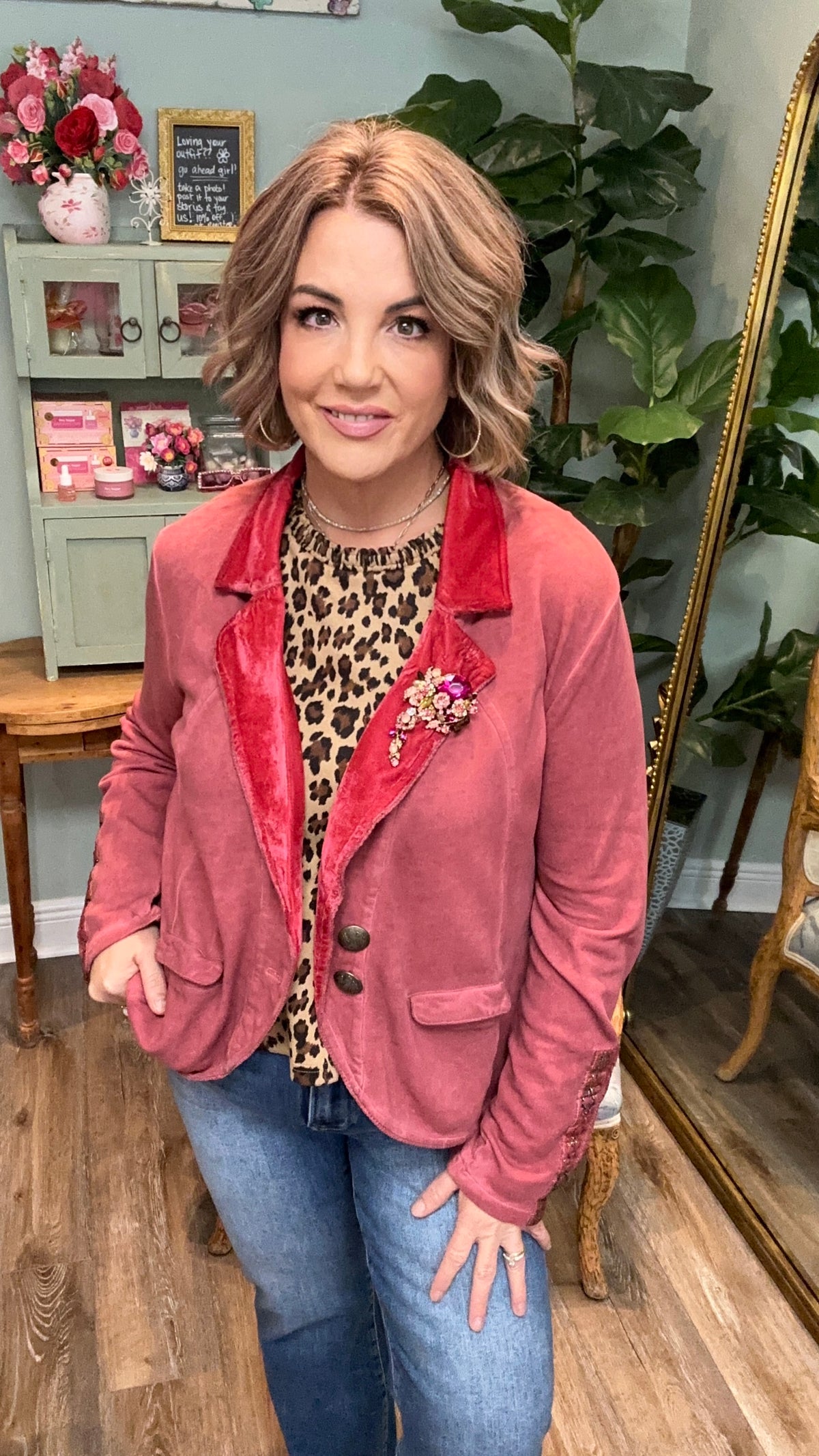 Red Colonel Jacket - Aratta