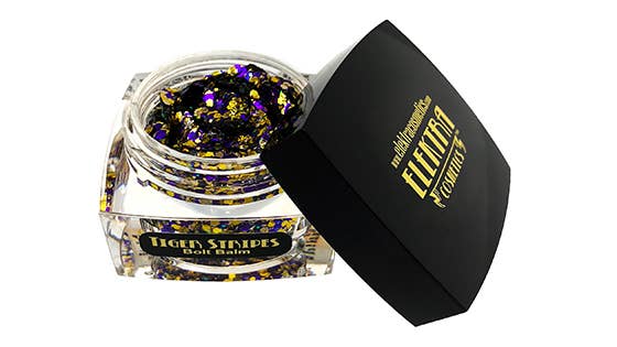 Tiger Stripes Bolt Balm Chunky Glitter Gel