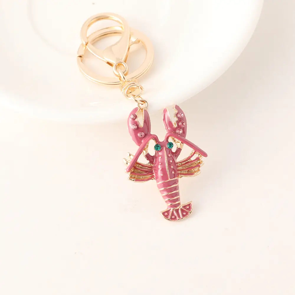 Crawfish Keychain/Bag Charm