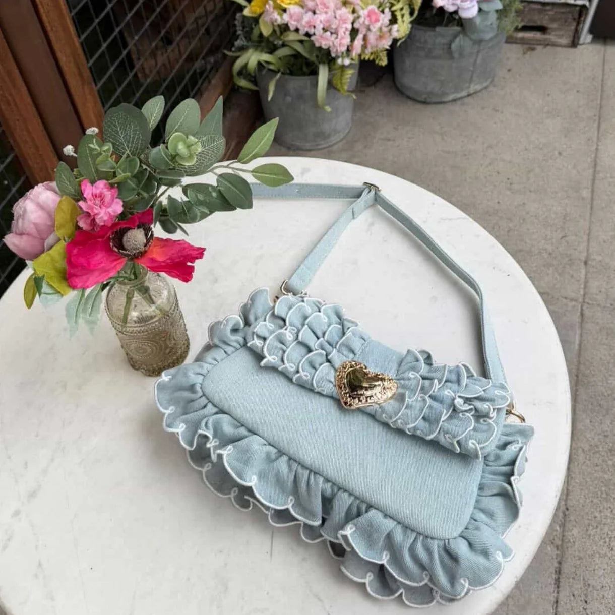 Seaside Sweetheart Shoulder Bag