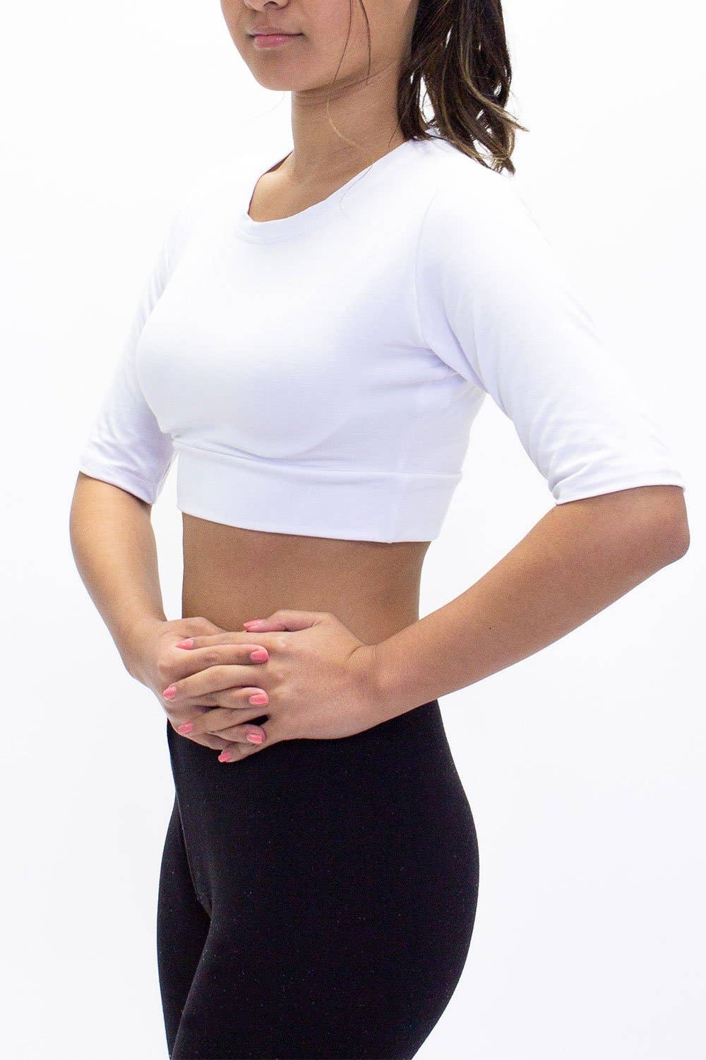 Crew Elbow Sleeve Half Tee