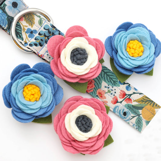 Wildflower Dog Collar Accessory