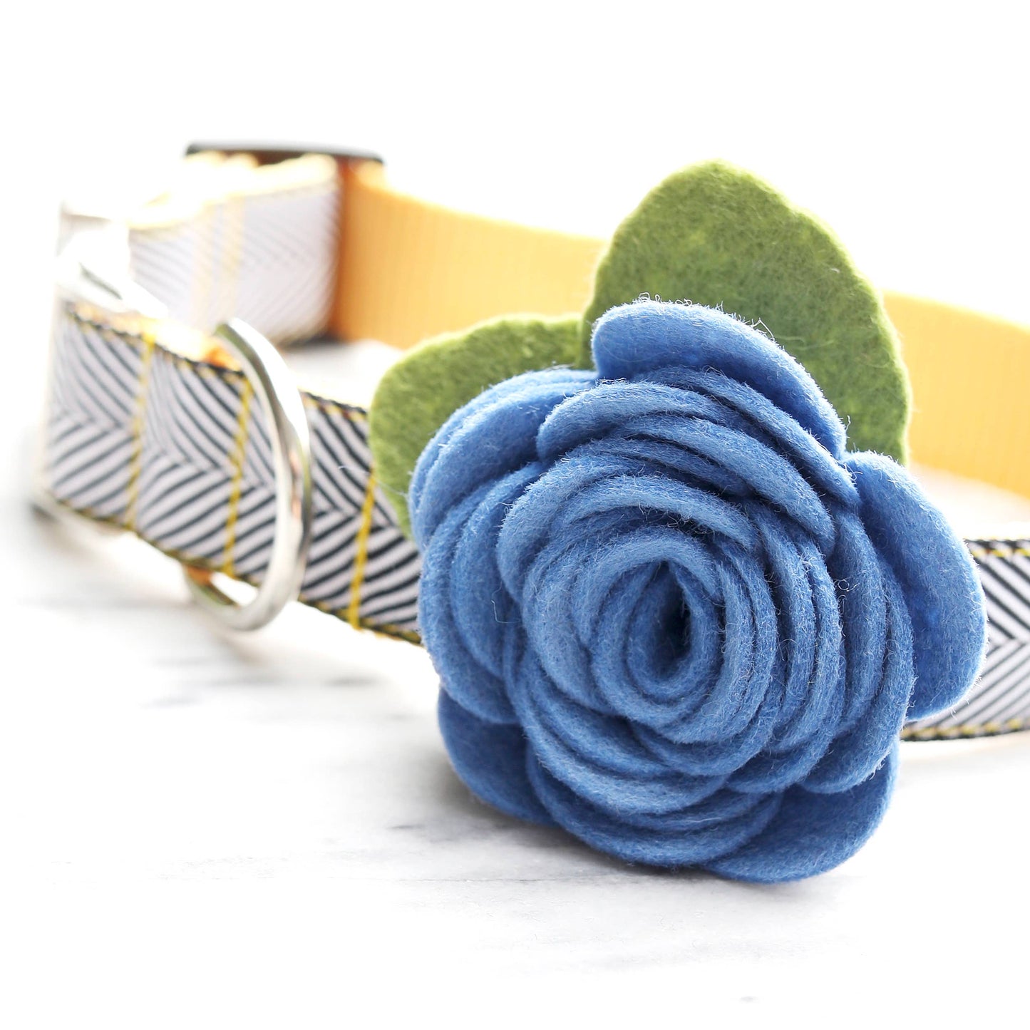 Rose Flower Dog Collar Acessory