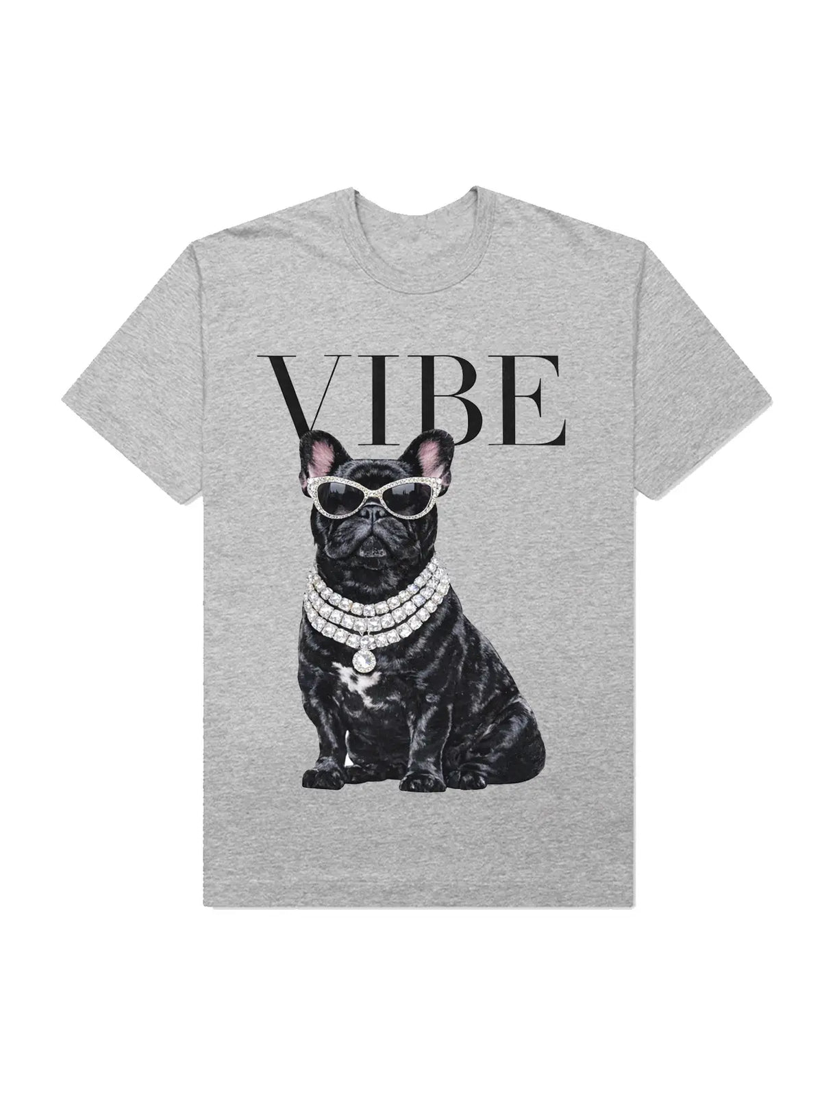 Jeweled Frenchie Shirt